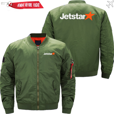 JETSTAR AIRLINES MA1 JACKET THE AV8R